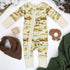 Organic Cotton Baby Pajamas 2-Way Zip Front Zipper Sleeper, Ranger Organic Earthy Clothing